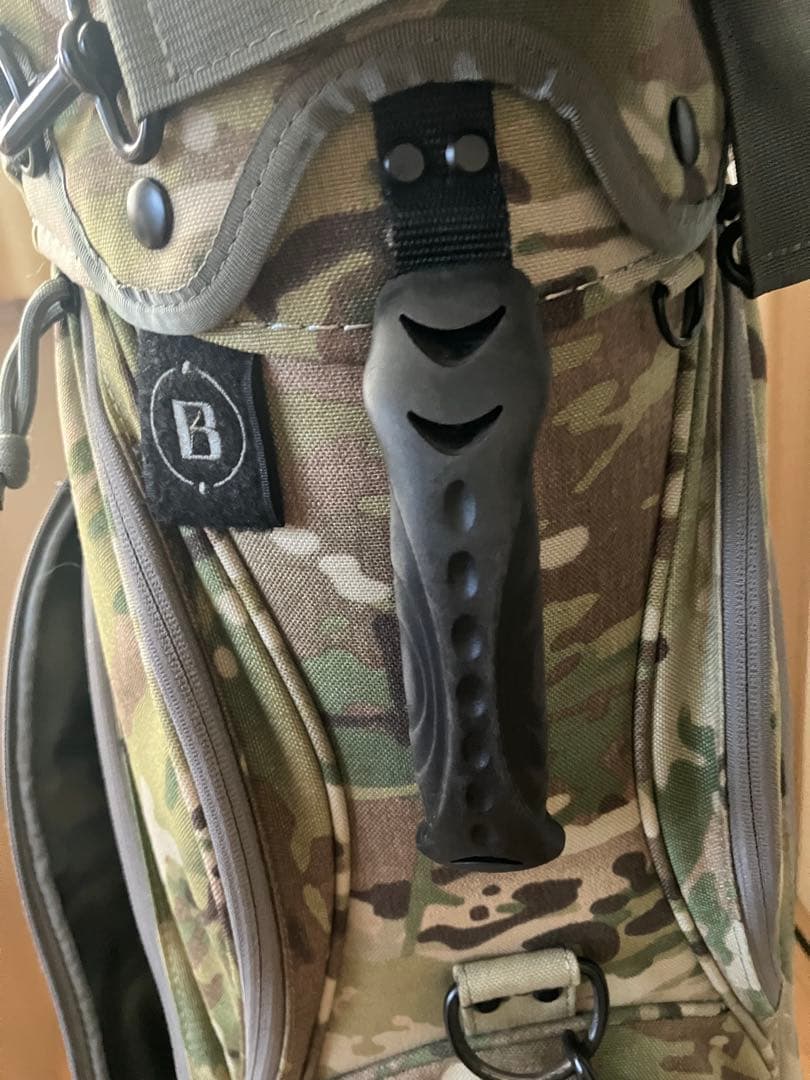 限定品BRIEFING カモフラキャディバッグCR-5#01 (送料無料)