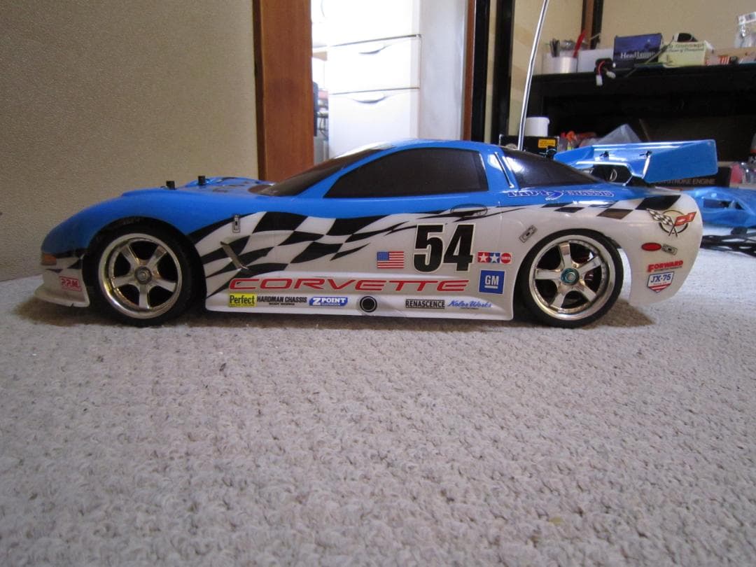 マコ様 専用 1/10 タミヤ TT01 Chevrolet corvette