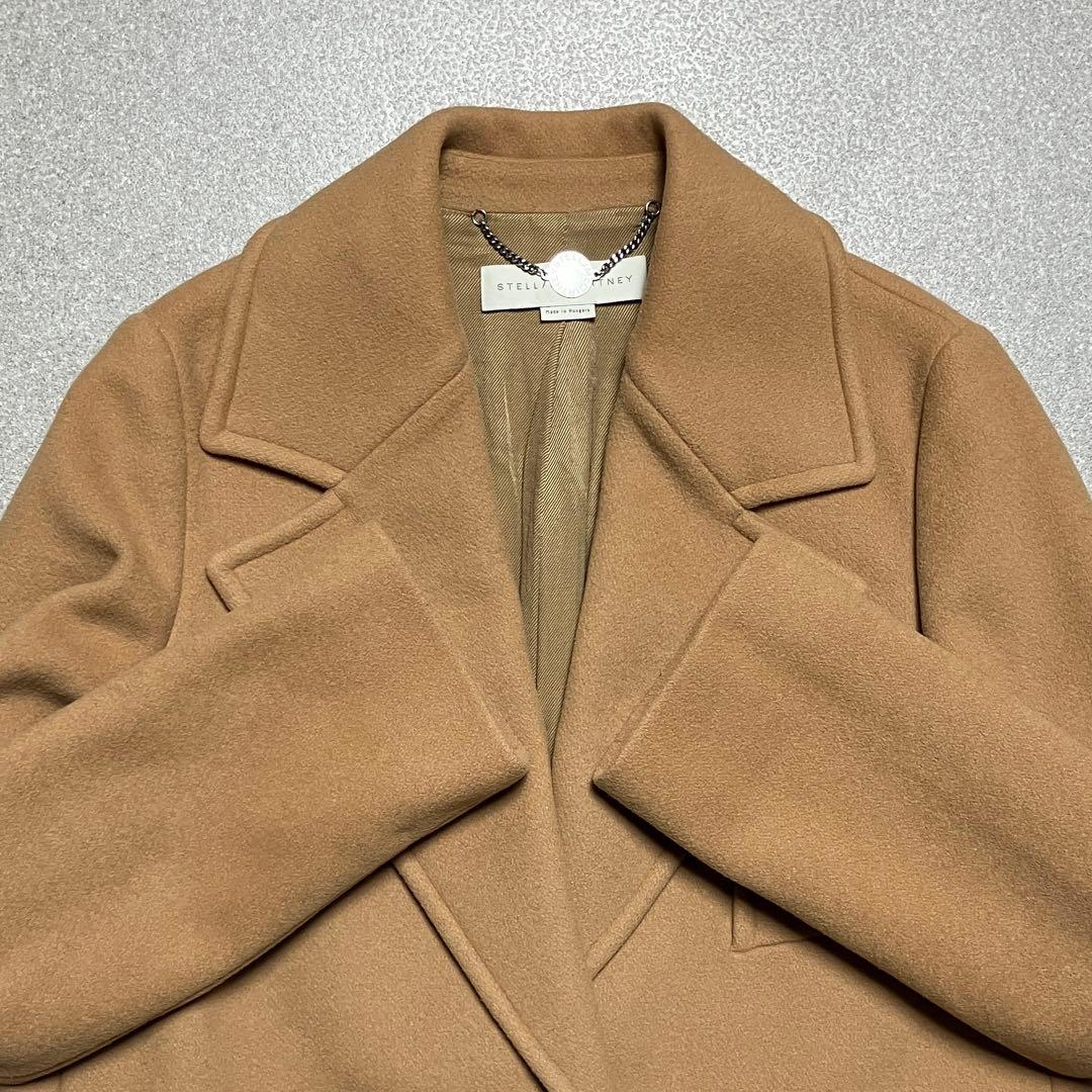 【キャメル✨ラムウール】ステラマッカートニー チェスターコート