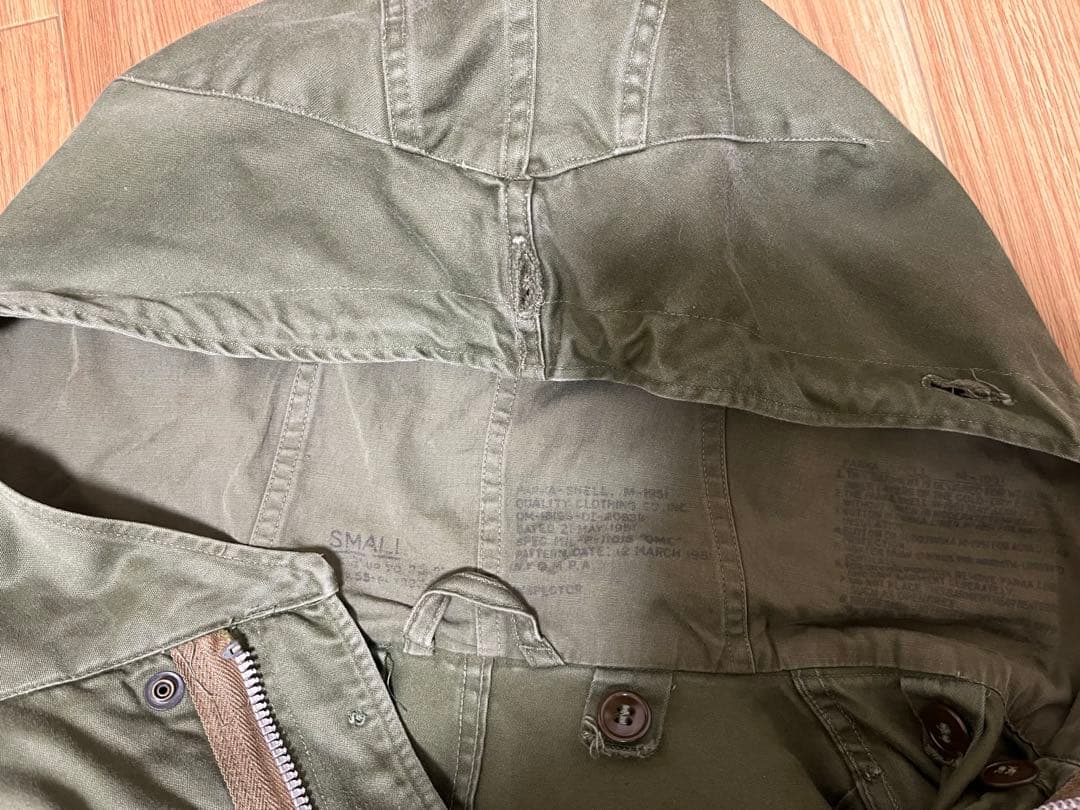 【希少Sサイズ】m51 実物 初期型　コットンサテン　1951年5月モデル