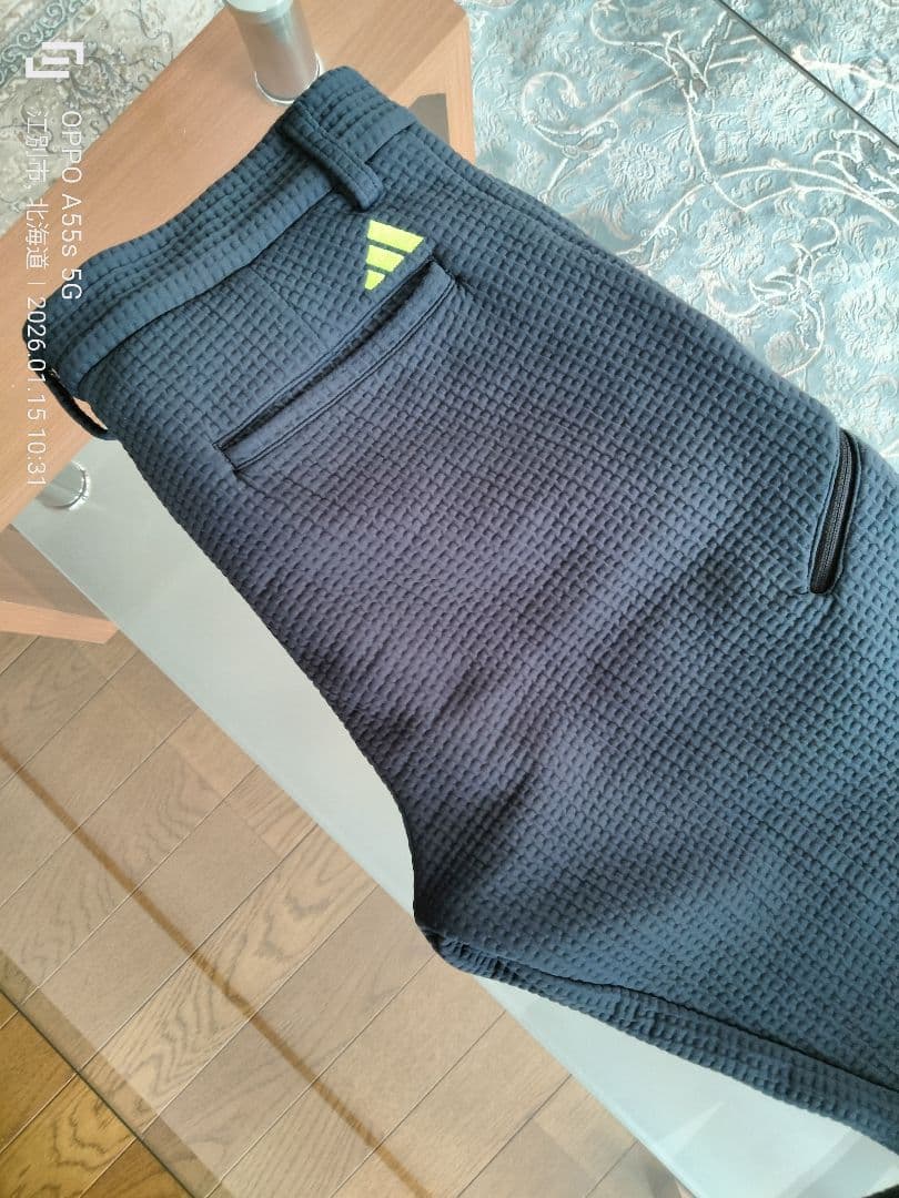 adidasメンズゴルフウェア セットアップ上・下セット販売（Lサイズ）