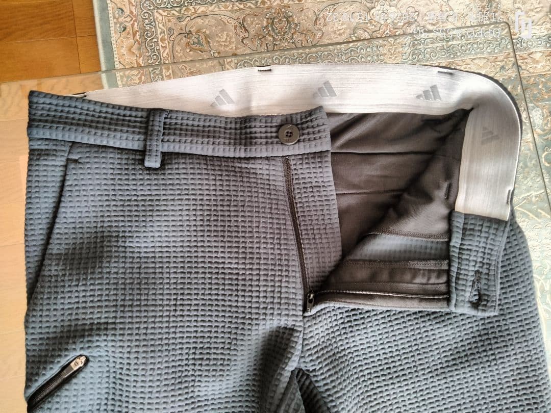 adidasメンズゴルフウェア セットアップ上・下セット販売（Lサイズ）