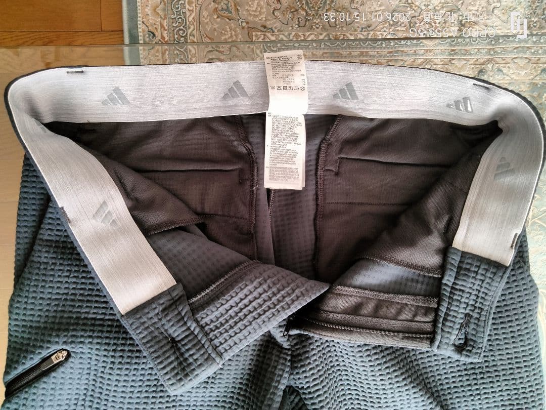 adidasメンズゴルフウェア セットアップ上・下セット販売（Lサイズ）