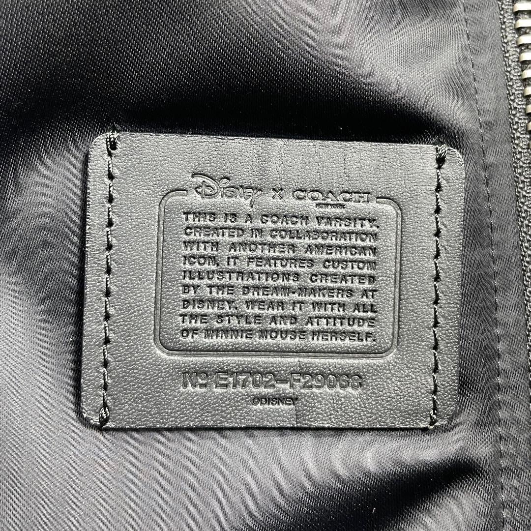 超希少✨️COACH x Disney コラボ スタジャンMA-1 刺繍 S