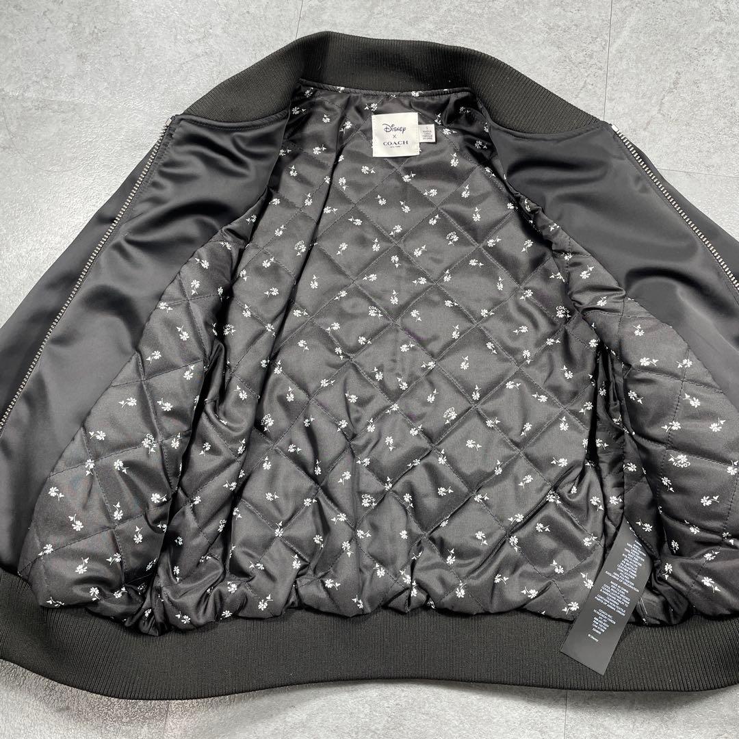 超希少✨️COACH x Disney コラボ スタジャンMA-1 刺繍 S