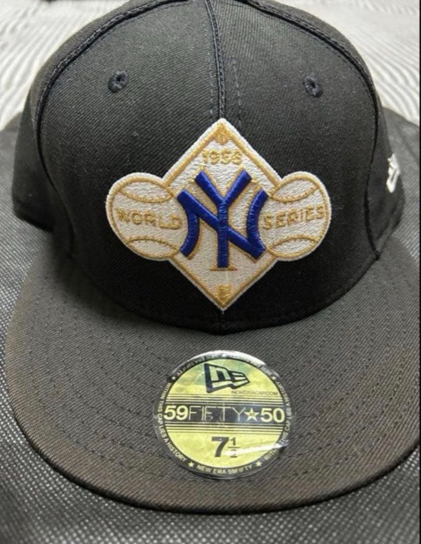 激レア】USA製 ニューエラ ヤンキース 1956 ワールドシリーズ 71/2