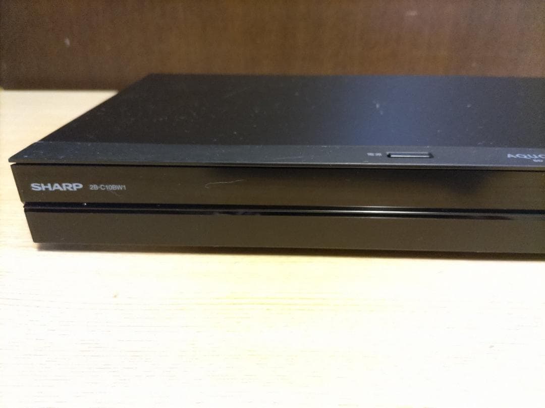 2B-C10BW1 SHARP ブルーレイレコーダー B-CASカード付