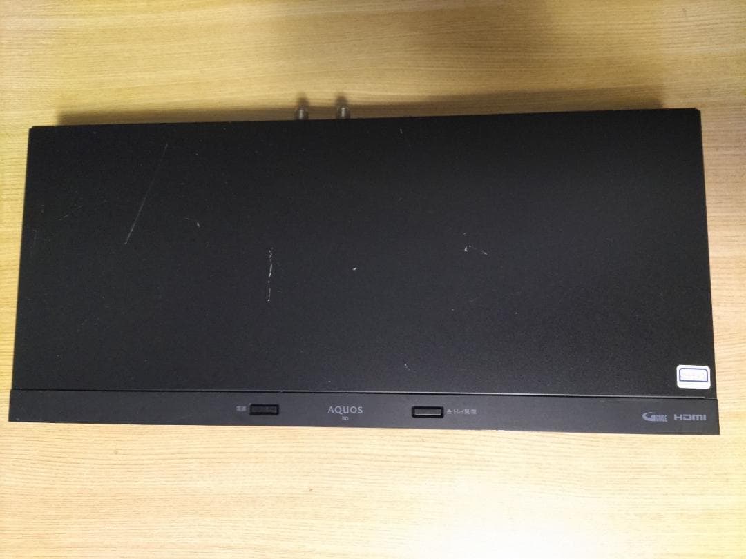 2B-C10BW1 SHARP ブルーレイレコーダー B-CASカード付