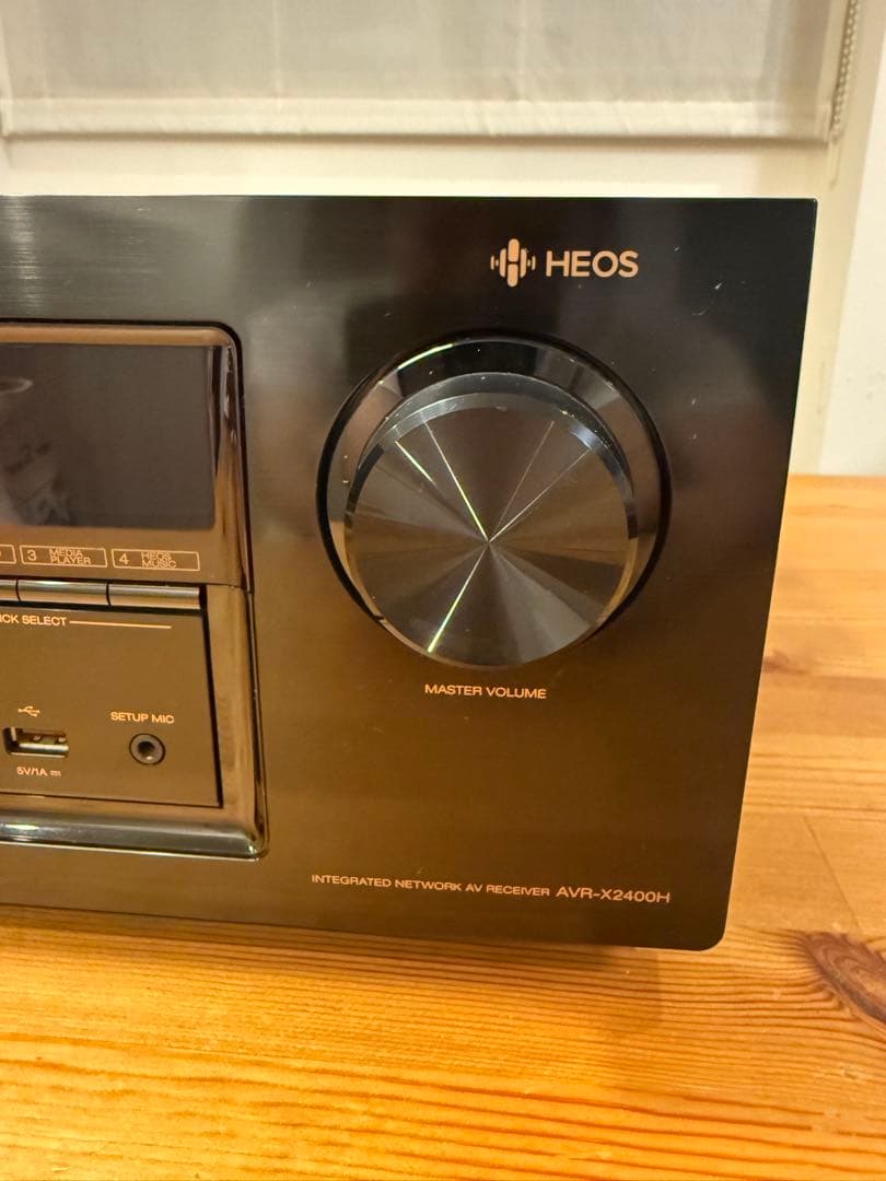 美品 DENON AVR-X2400H 7.2ch AVアンプ 映画 音楽 良音