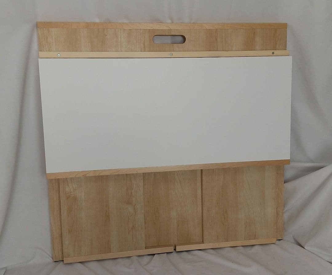 ❉レトロ✿ 隙間にしまえる折りたたみデスク　収納式　持ち運び可能　学習机