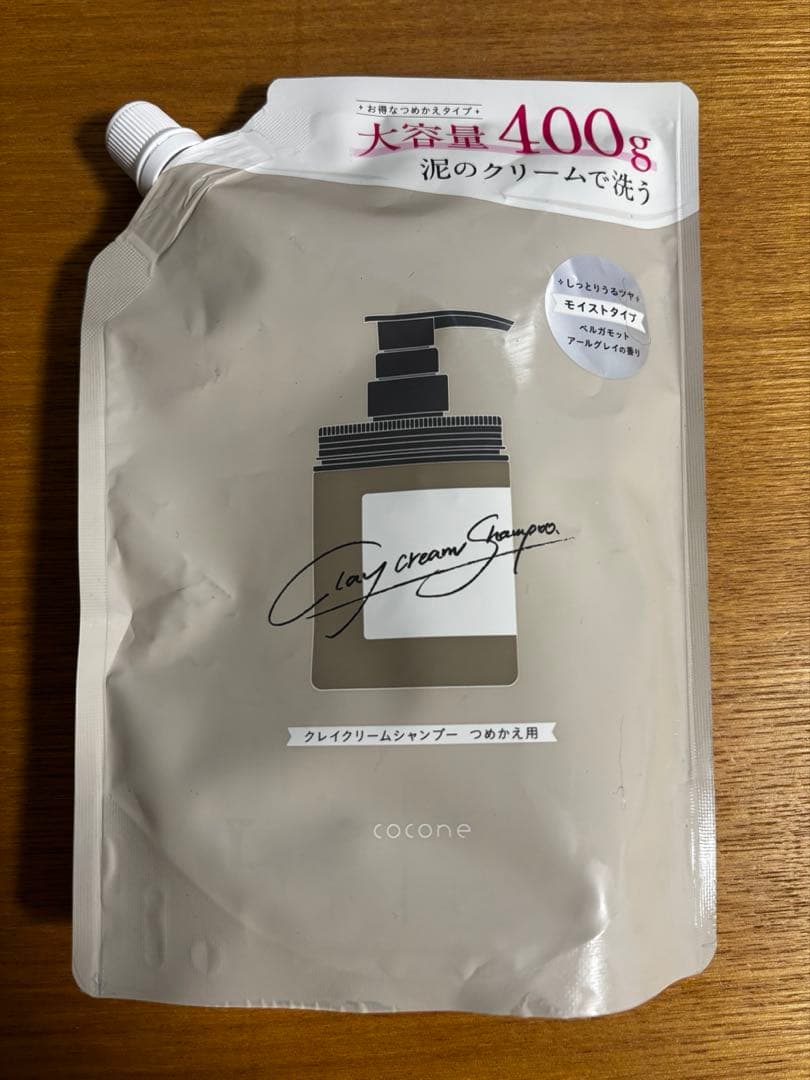 cocone クレイクリームシャンプー 詰め替え 400g - メルカリ
