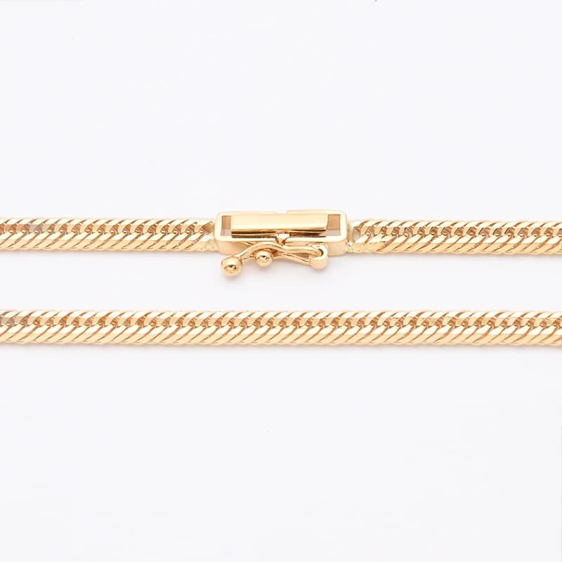 K18 喜平ブレスレット 12面カットトリプル 5.1g 18cm 新品