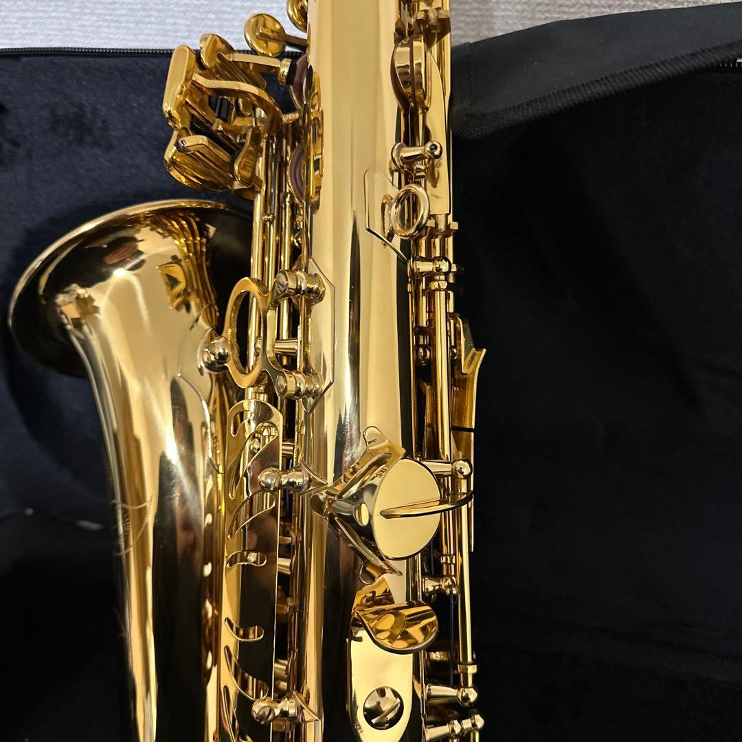 美品 JUUXAAN アルトサックス 管楽器 ケース付属 彫刻
