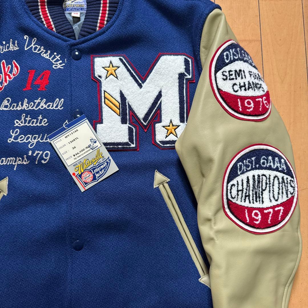 【専用】WHITESVILLE スタジャン WV15166 36 新品未使用