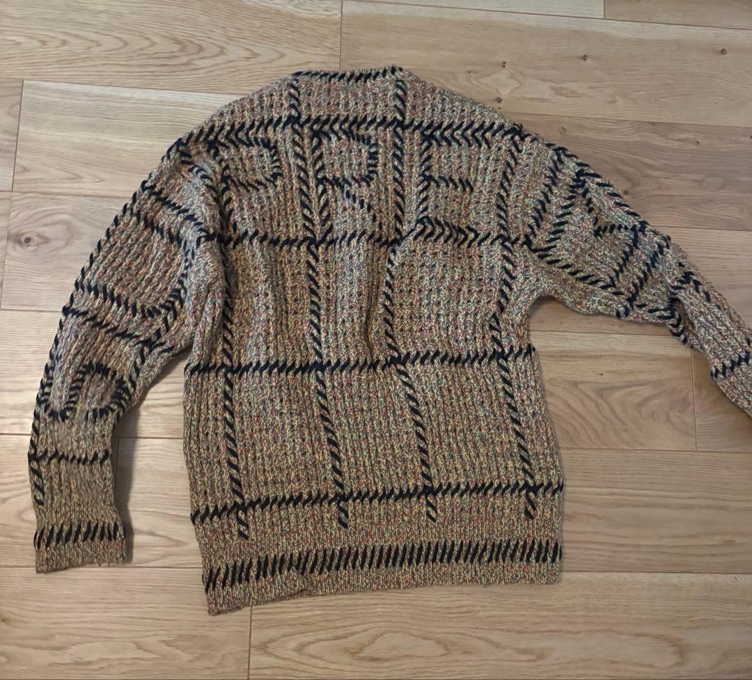 Supreme 23SS Quilt Stitch Sweater サイズS