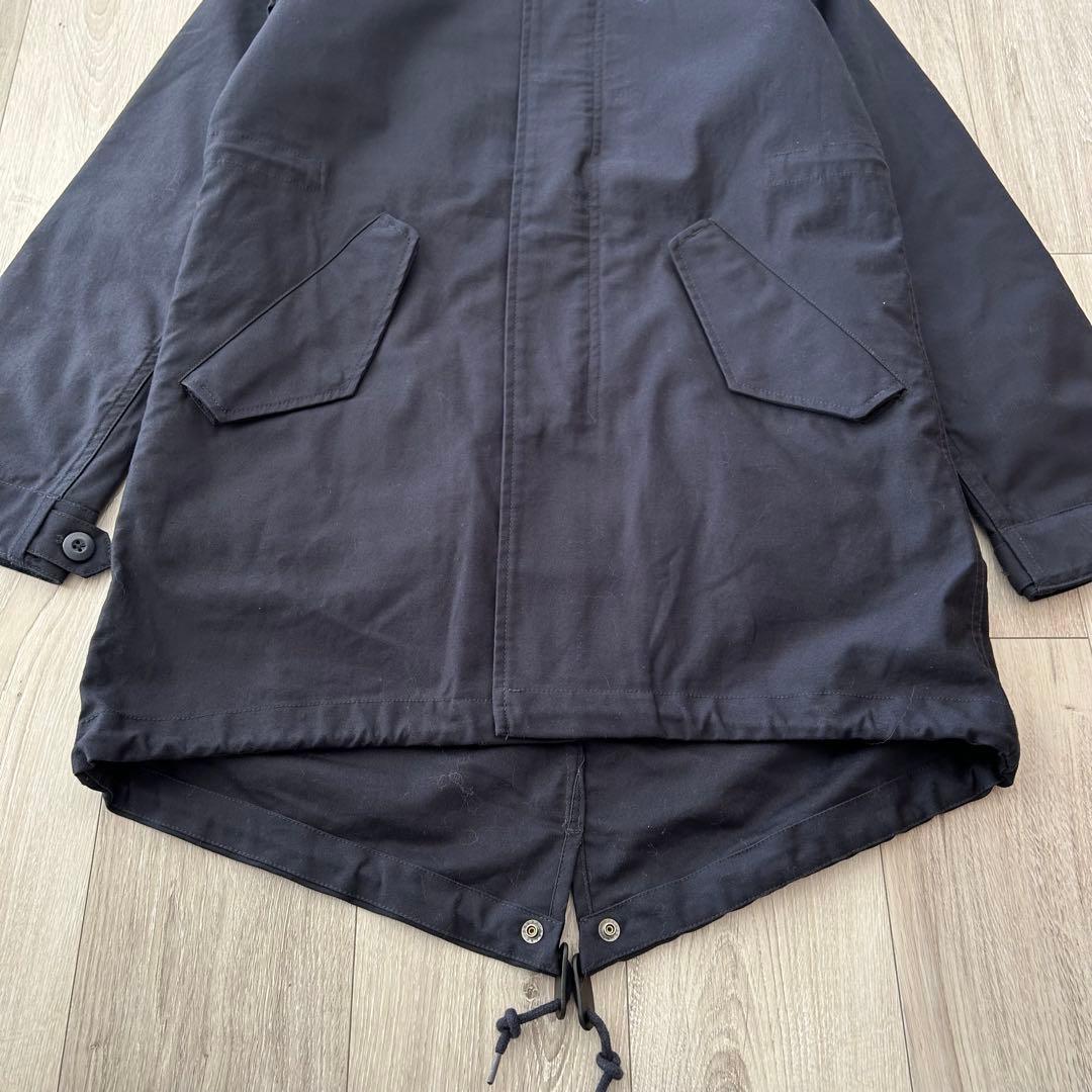 【美品】フレッドペリー モッズコート フィッシュテールパーカー XS ネイビー