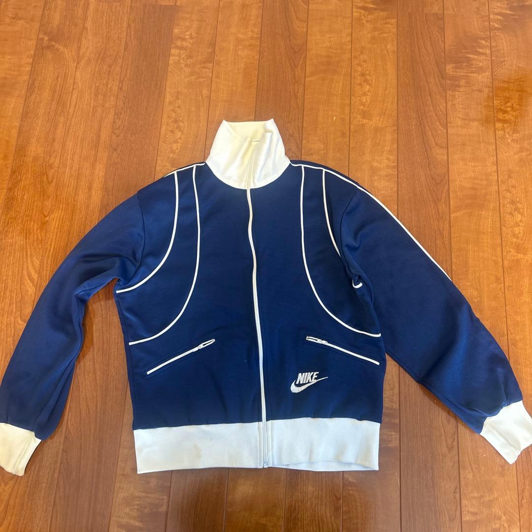 ビンテージ　 Nike フルジップジャケット ネイビー/ホワイト
