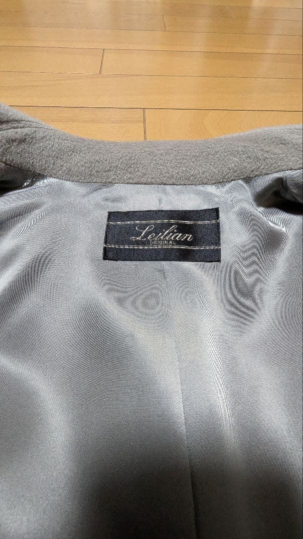 【レリアン】アンゴラ入りコート　7号サイズ