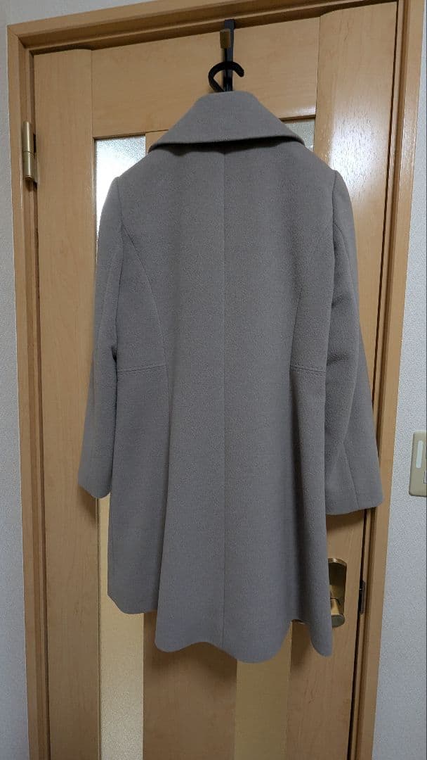 【レリアン】アンゴラ入りコート　7号サイズ