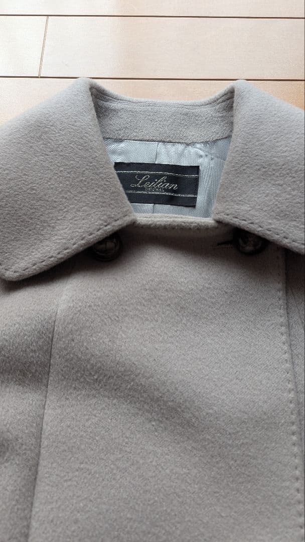 【レリアン】アンゴラ入りコート　7号サイズ