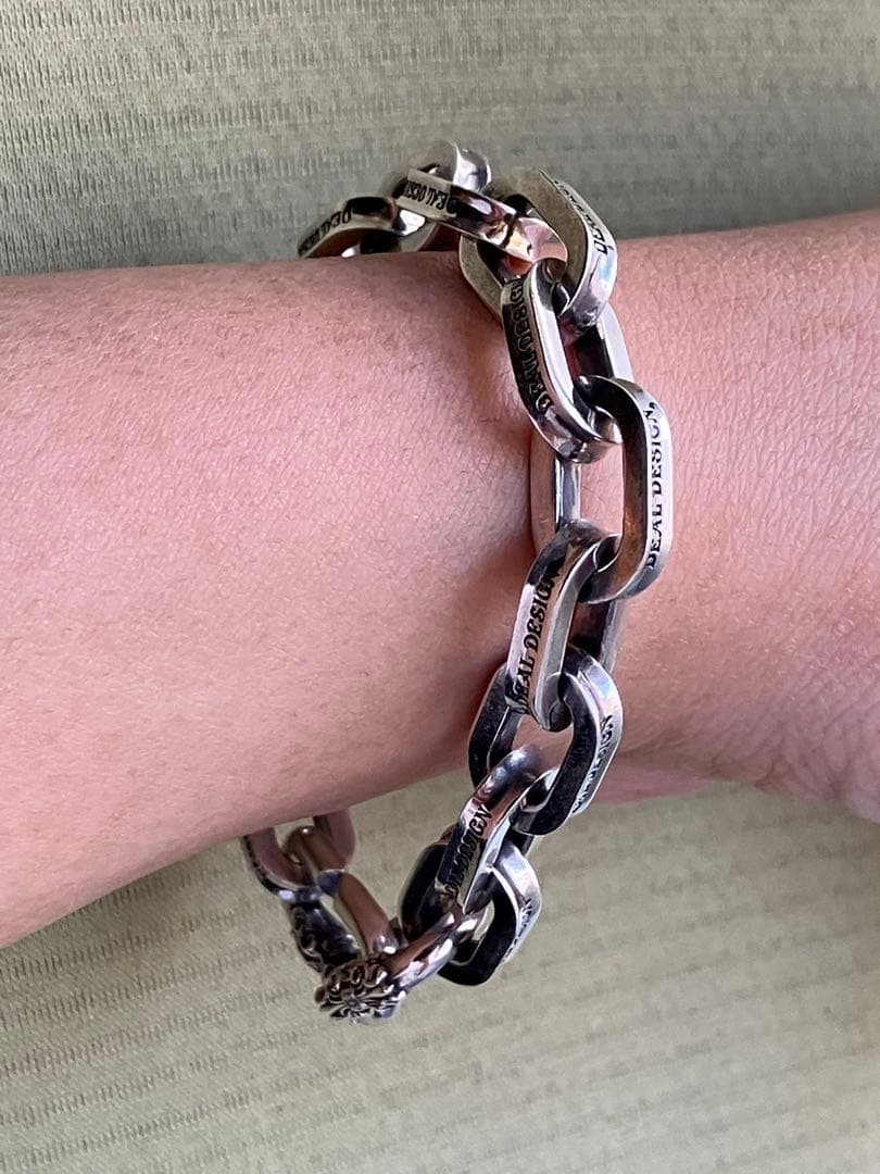 現行モデルDEAL DESIGN チェーンブレスレット　シルバー925