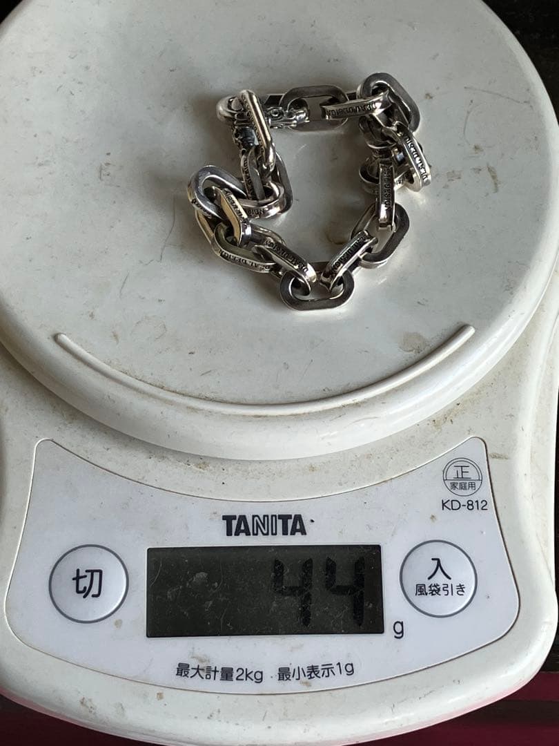 現行モデルDEAL DESIGN チェーンブレスレット　シルバー925