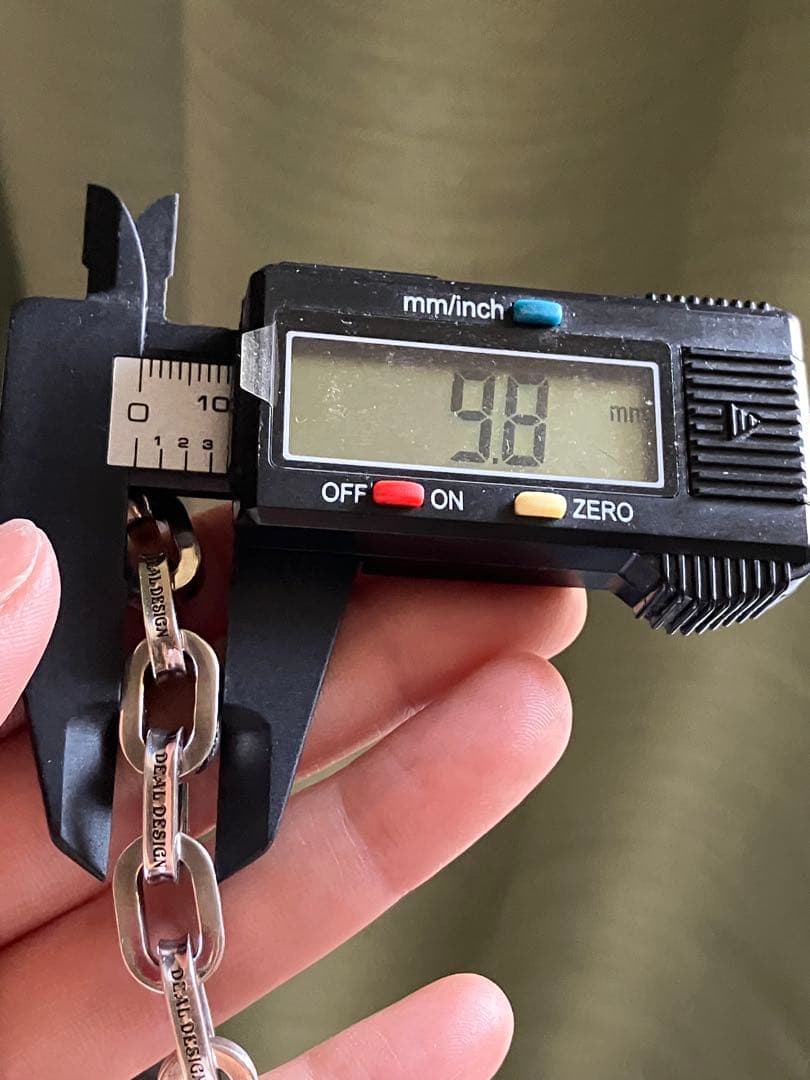 現行モデルDEAL DESIGN チェーンブレスレット　シルバー925