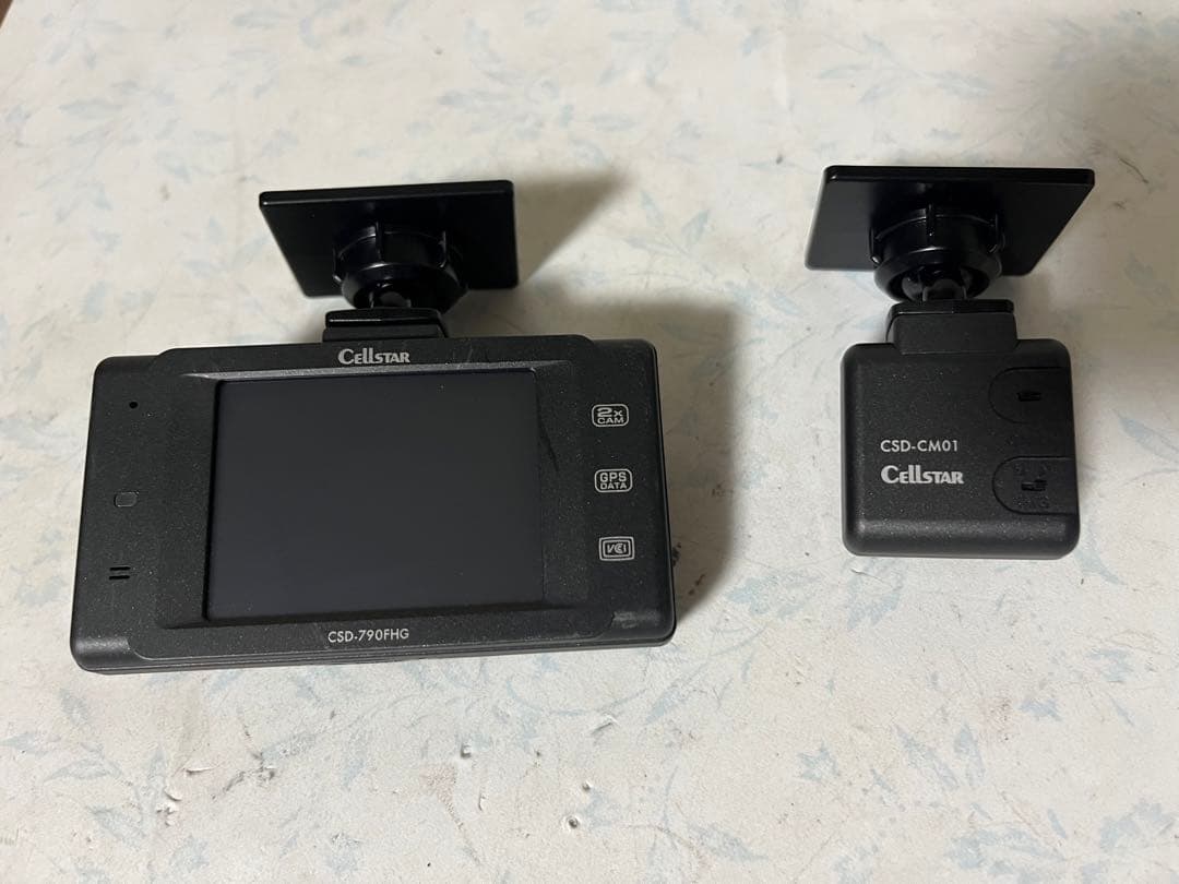 セルスター　csd-790FHG ドライブレコーダー -B-
