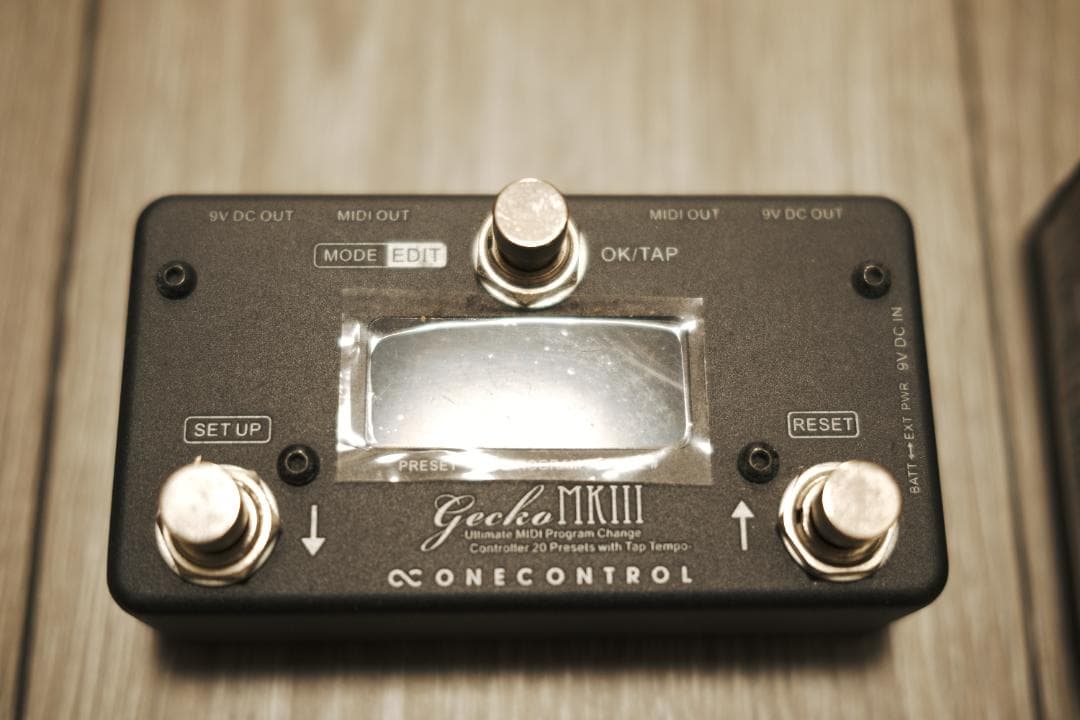 ONE CONTROL Gecko MKIII MIDIプログラムチェンジャー