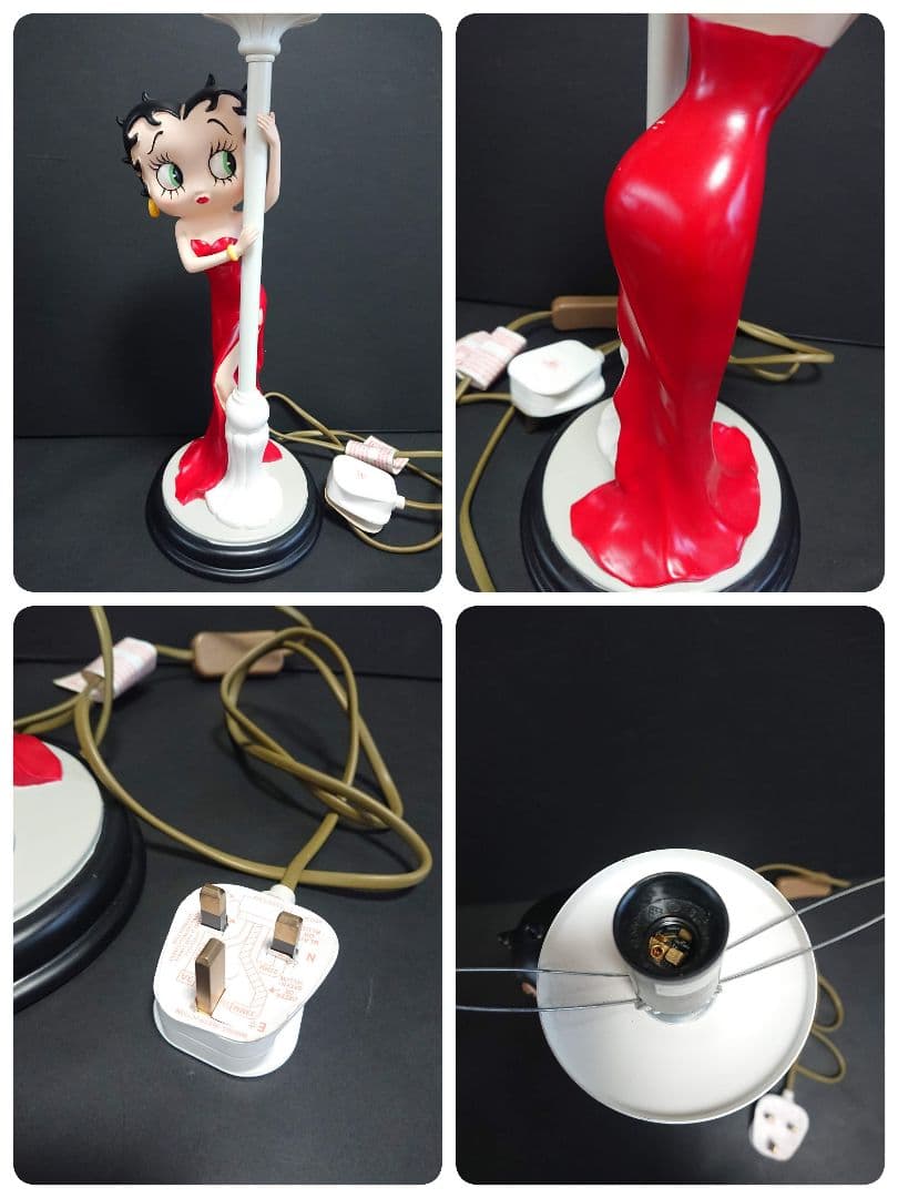 レア!!ベティちゃん♡フィギュア付スタンドライト☆bettyboop
