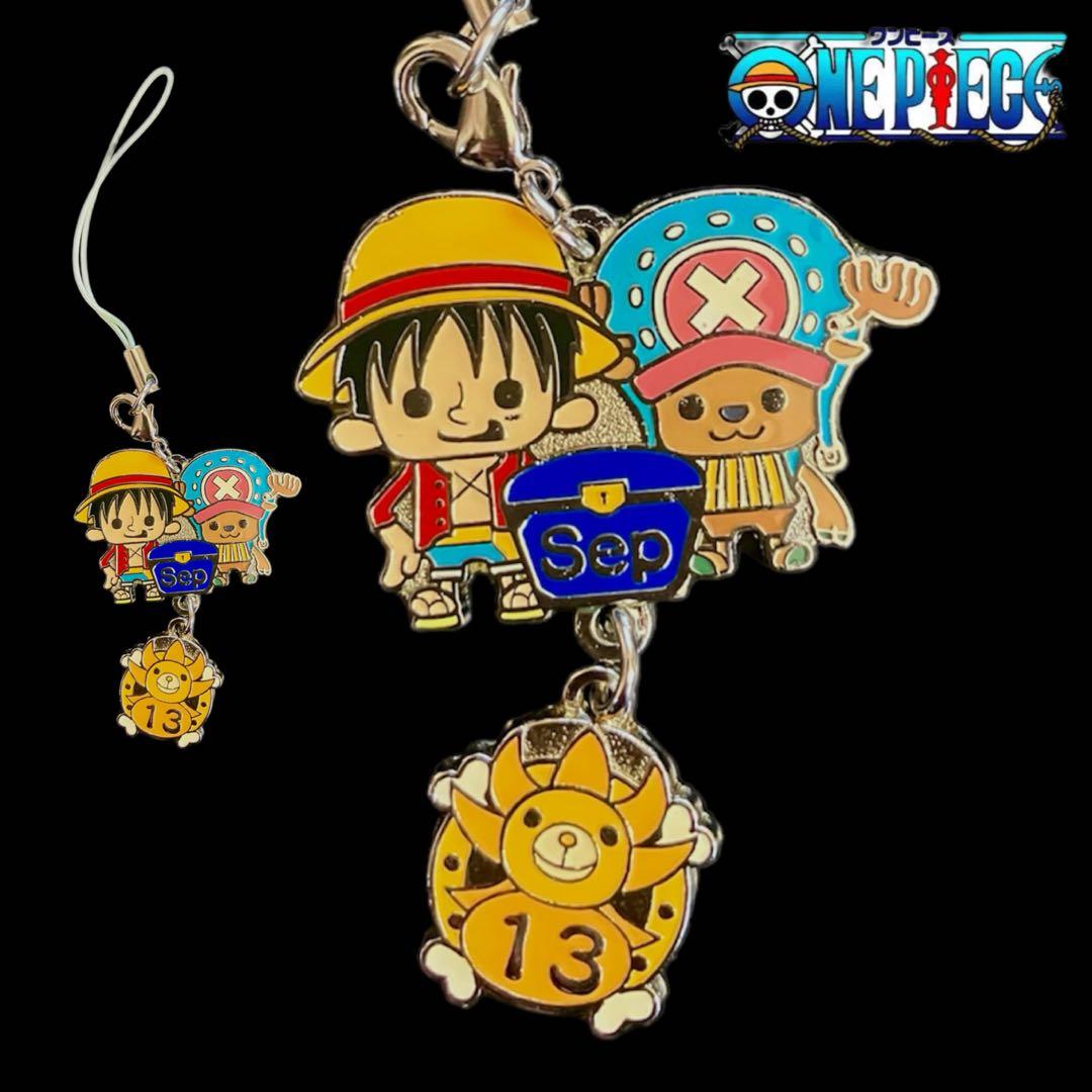 ONEPIECEワンピース キーホルダーストラップ ルフィ チョッパー サニー