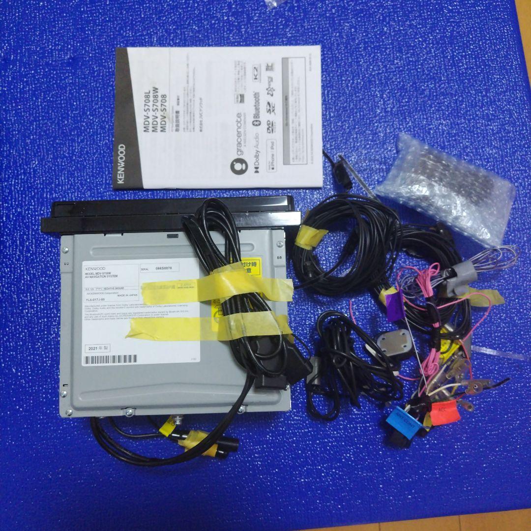KENWOOD MDV-S708W カーナビ 2021年製