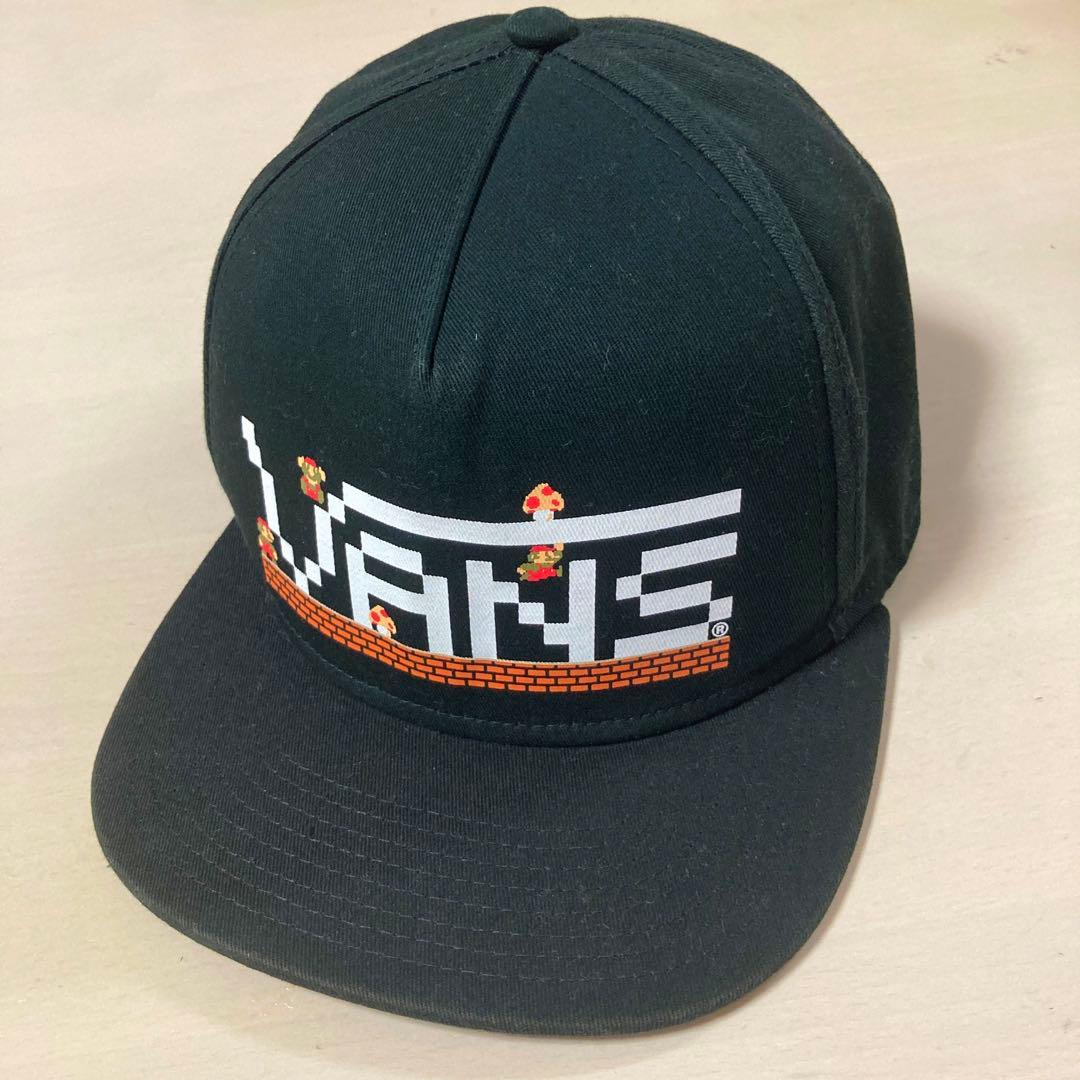 vans×任天堂 コラボ　キャップ マリオ ヴァンズ　帽子　レア