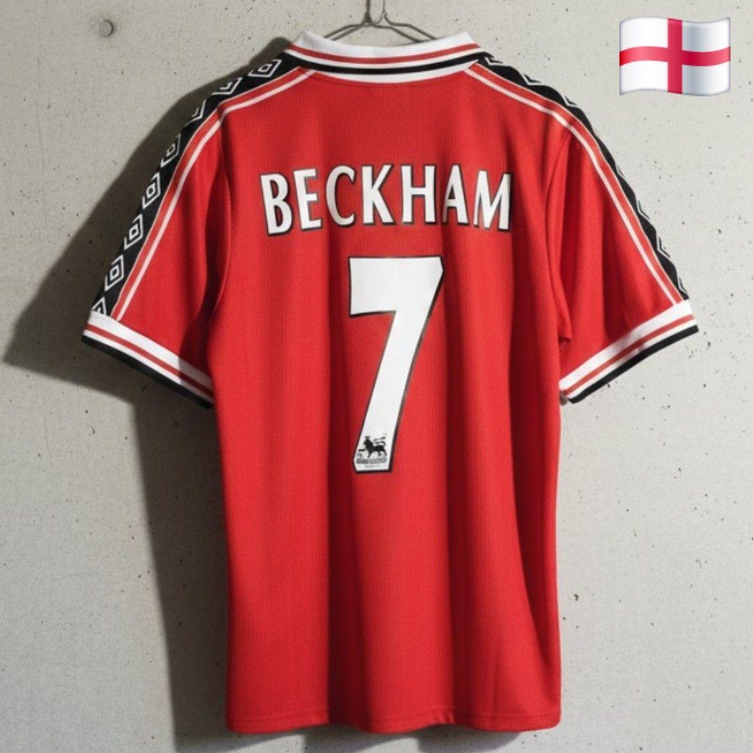 96-98 【ヴィンテージ】ベッカム マンチェスターU ユニフォーム