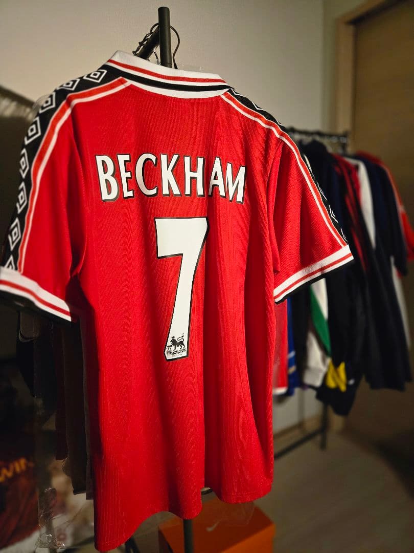 96-98 【ヴィンテージ】ベッカム マンチェスターU ユニフォーム
