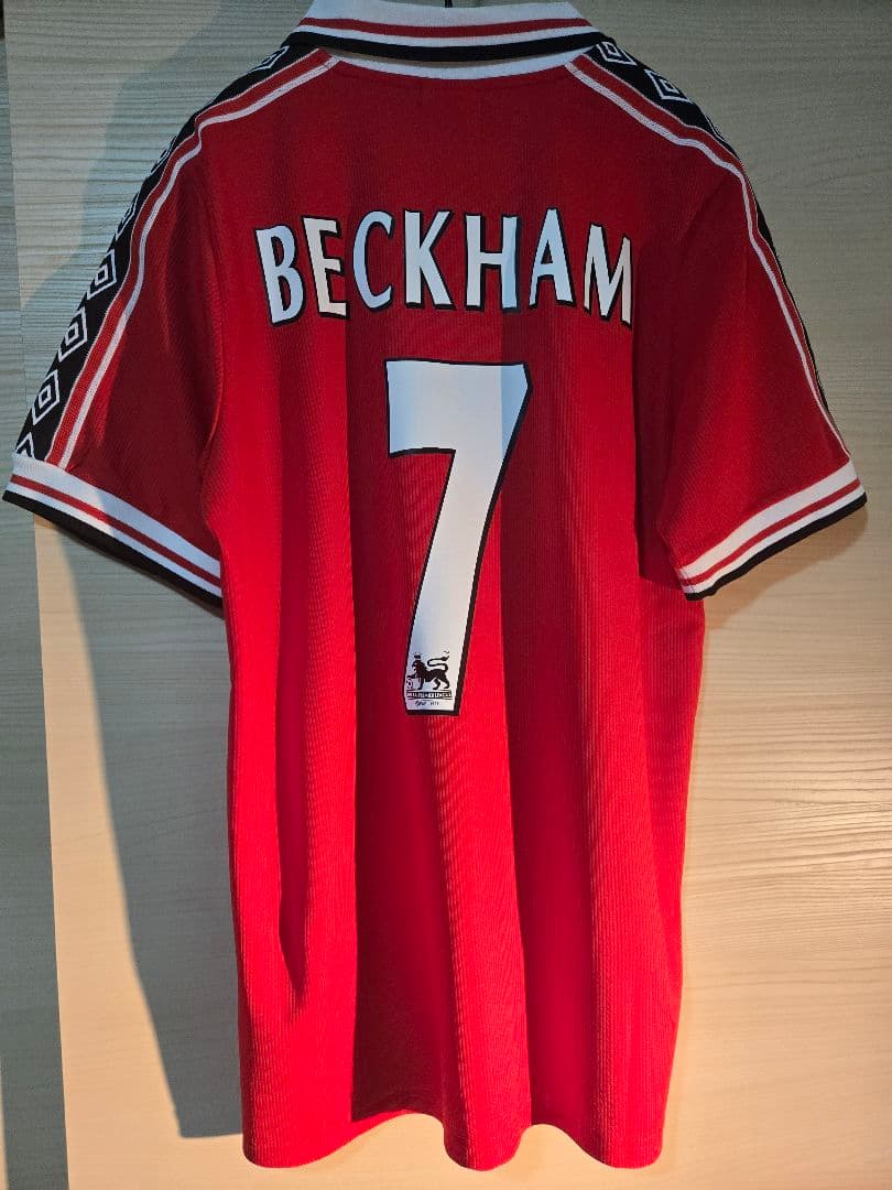 96-98 【ヴィンテージ】ベッカム マンチェスターU ユニフォーム