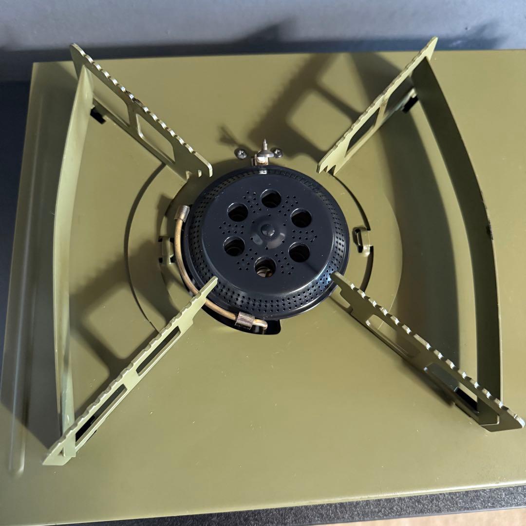 GASWARE Power Plate Stove 耐熱塗装 オリーブ