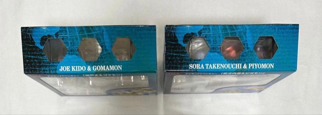デジモンアドベンチャー フィギュア G.E.M. 丈＆ゴマモン 空＆ピヨモン