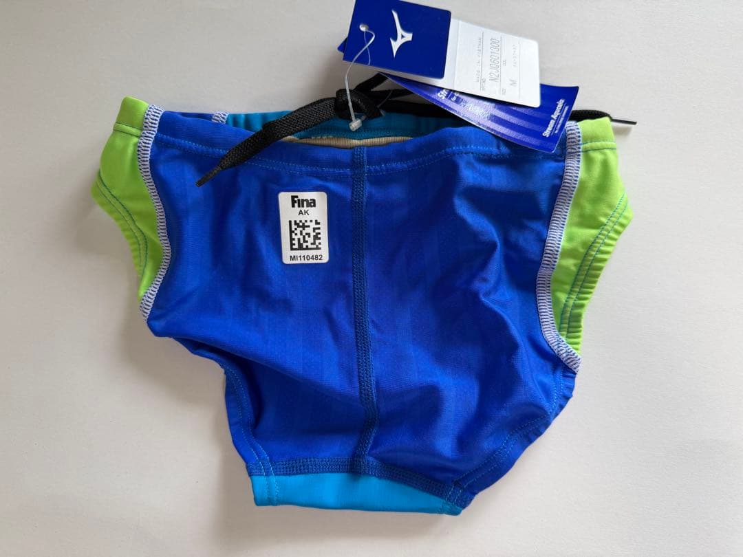 Mizuno 競パンFina認証 青・緑　Mサイズ