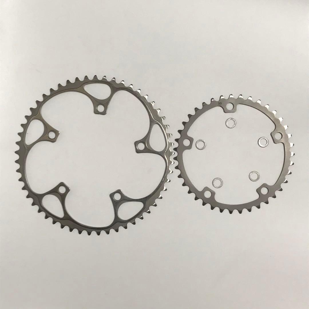 チェーンリング チタン製 53×39 PCD130