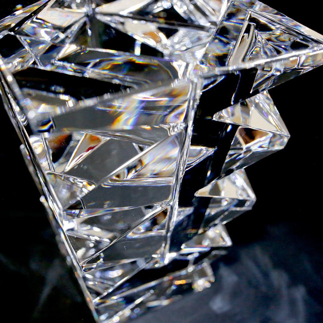 【極美品 送料込み】バカラ トテム クリスタル フラワーベース 花瓶