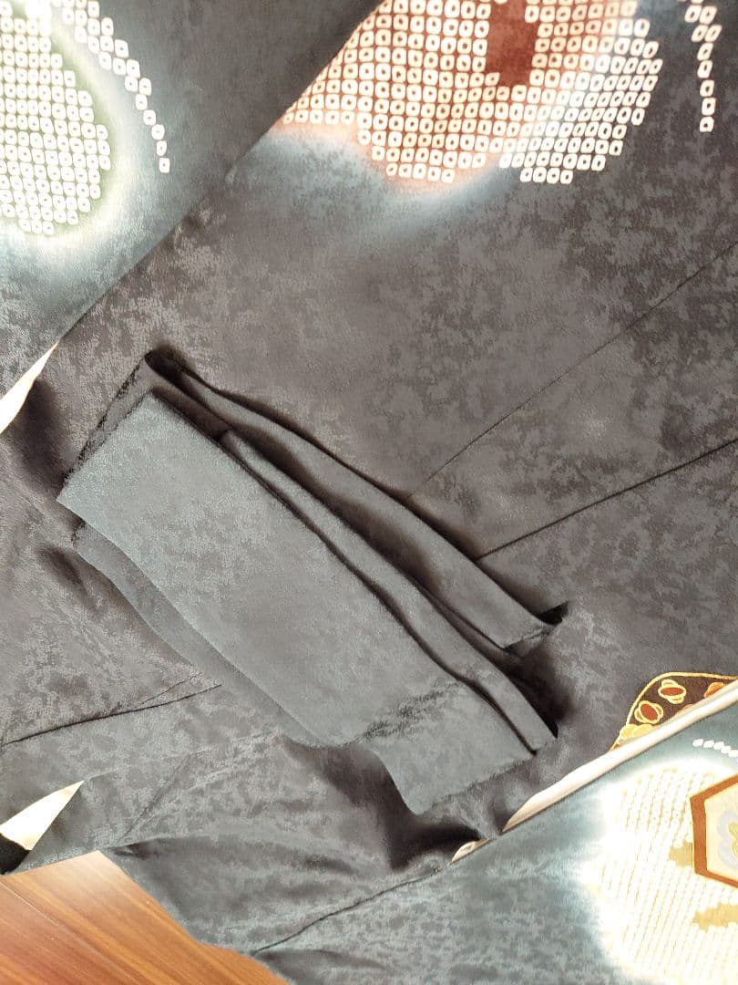 正絹　美品 男の子 お宮参り着物 掛け着 産着