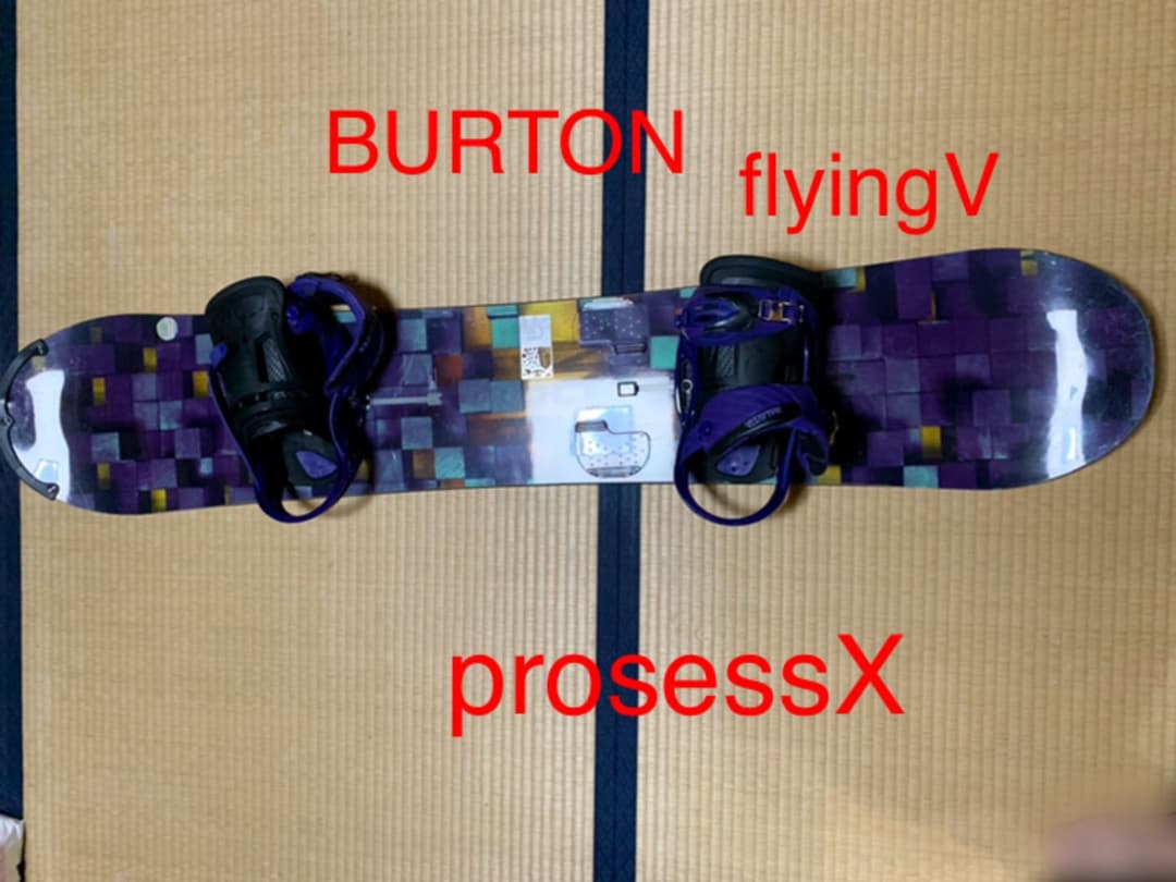 バートン BURTON フライングV プロセスX バインディングセット Burton