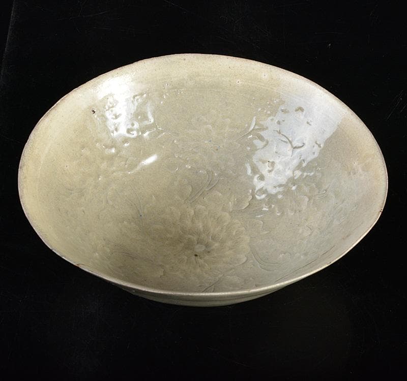 中国 定窯白磁陽刻花文 鉢 碗 金継ぎ直し V R4552 - メルカリ