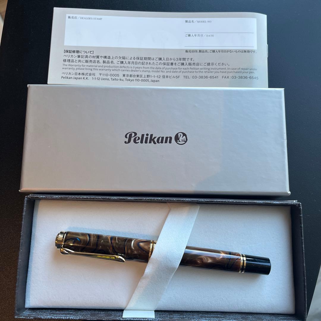 【新品未使用】ペリカン スーベレーン M800 万年筆　グランプラス Bニブ