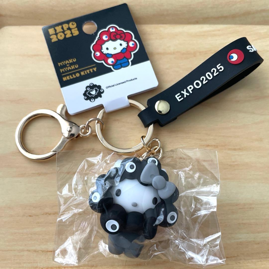 大阪関西万博 ハローキティ 黒×通常カラー セット 大阪関西万博 ハロー