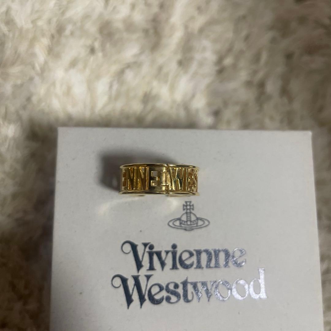 Vivienne Westwood シングルフープゴールドピアス　片耳用
