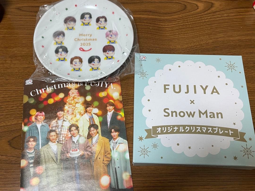不二家 SnowMan オリジナルクリスマスプレート スノーマン - メルカリ