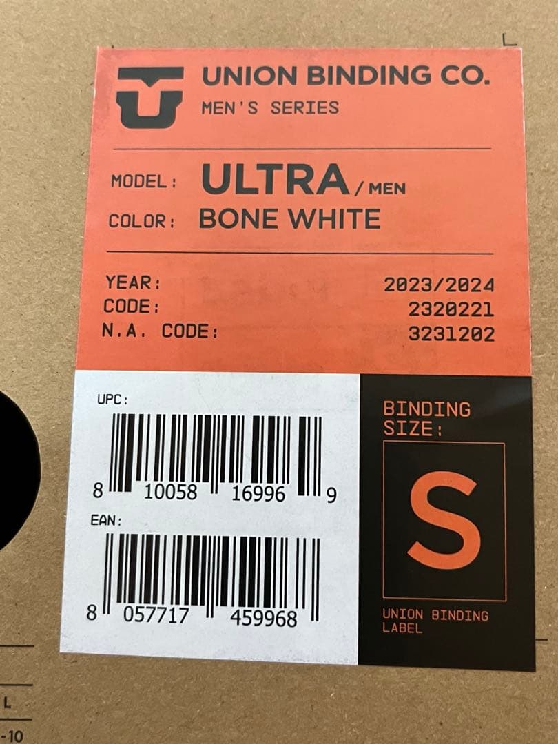 スノーボード UNION ULTRA sizeS BONE WHITE