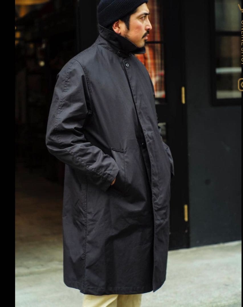 80s 米軍実物 U.S.NAVYレインコート オールウェザーコート